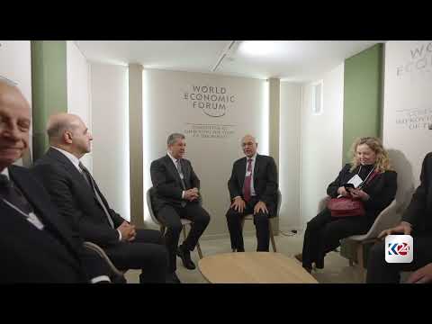 رئيس حكومة إقليم كوردستان يجتمع في دافوس بالمفوض السامي لشؤون اللاجئين 