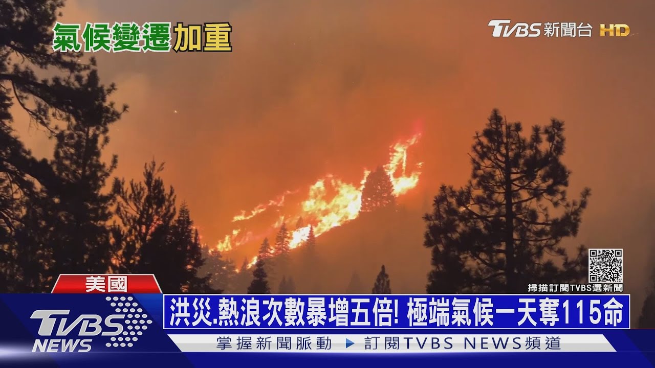 洪災、熱浪次數暴增五倍!極端氣候一天奪115命