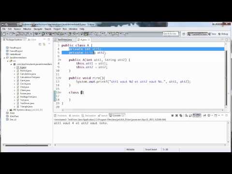 JAVA Intermédiaire 37 Les classes internes