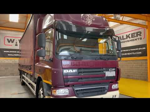 New In Stocklist For Sale: DAF CF75.310 EURO 5, 6X2 26 TONNE CURTAINSIDER – 2012 – YN62 AVK
