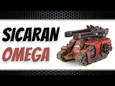 Sicaran Omega - 9th Edition Review - Space Marine Tactics - Forgeworld - Warhammer 40k