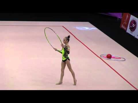 RG Junior.Pohranychna Khrystyna.hoop.UKR * Miss Valentine 2016