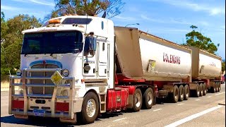 Australian Trucking and Road Trains at Greenmount Hill