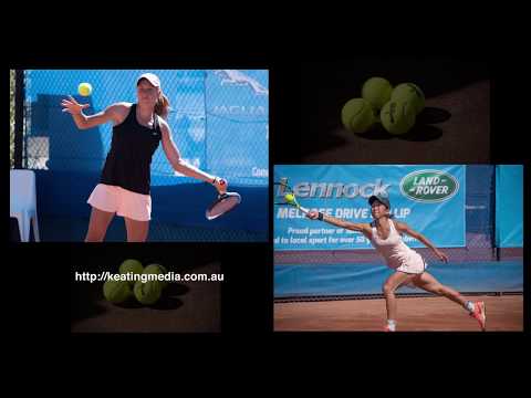 ACT Clay Court International #2 Quarterfina   Ellen Perez v Lu Jia Jing First Set Tie Break