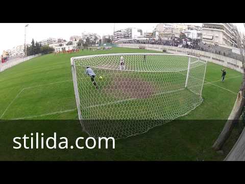 ΓΕΛ ΣΤΥΛΙΔΑΣ-4ο ΖΩΓΡΑΦΟΥ   21/3/13  super goalkeeper !!!