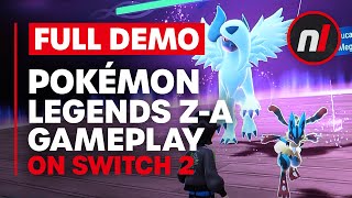 NEW Pokemon Legends: Z-A Nintendo Switch 2 Gameplay