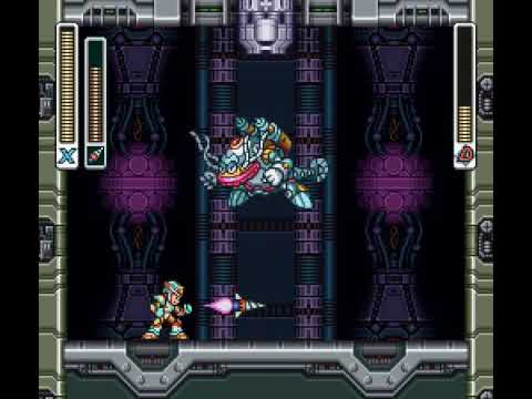 Mega Man X3 Boss Battle #18 - Volt Catfish (Rematch)