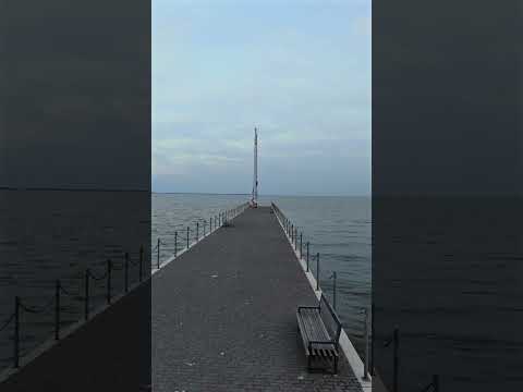Pervalka Pier Serenity ⚓️🌊 #Pervalka