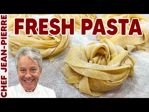 Fresh Pasta is easier than you think! | Chef Jean-Pierre