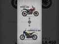 triumph speed 400 Vs Royal Enfield guerrilla 450