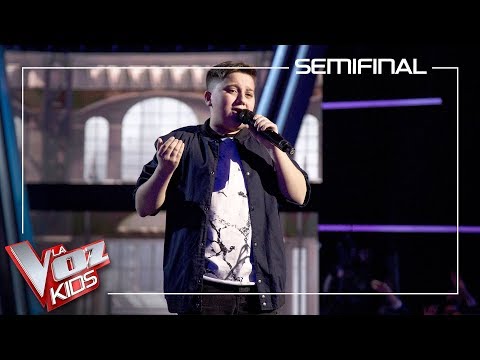Chavito canta 'Uno x uno' | Semifinal | La Voz Kids Antena 3 2019