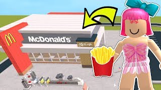 Roblox: BUILDING MY OWN MCDONALDS!!!