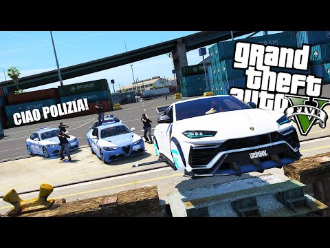ROBBERY and ESCAPE in LAMBO URUS SUBMARINE (First time) | GTA 5 Gangster Life Mod (8) #8