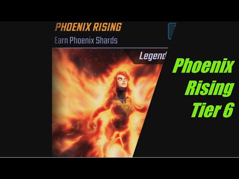 Phoenix Rising Tier 6 Auto - Marvel Strike Force