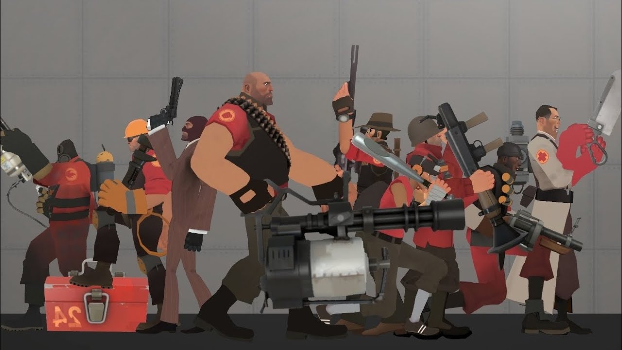 TEAM FORTRESS 2 PACK REMAKE DOWNLOAD (DC2 ANIMATION)