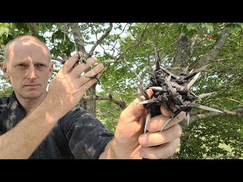 Caltrops plus rope, make-shift Ninja tools, one diamond rope and Nine diamonds rope