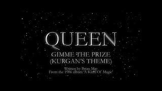 Queen - Gimme The Prize [Kurgan's Theme] (Official Lyric Video)