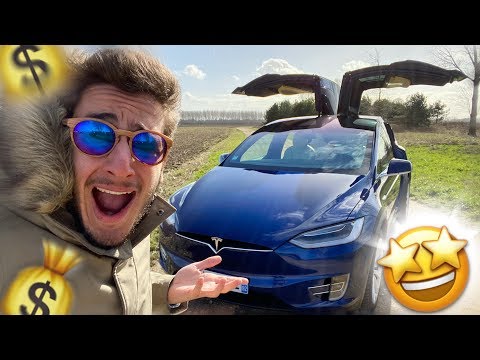 J'ai testé une Tesla Model X à 130 000€ ! (Roadtrip) Video