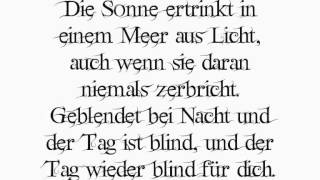 Zeraphine &quot;Nichts Aus Liebe&quot; mit Songtext