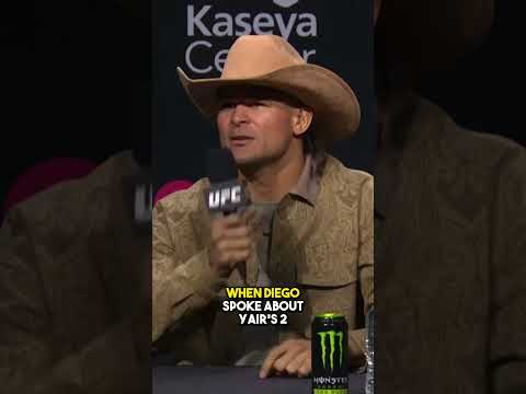 What did Diego Lopes and Yair Rodriguez say to each other?