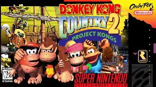 Donkey Kong Country 2: Project Kongs [SNES] 4 Kongs Hack