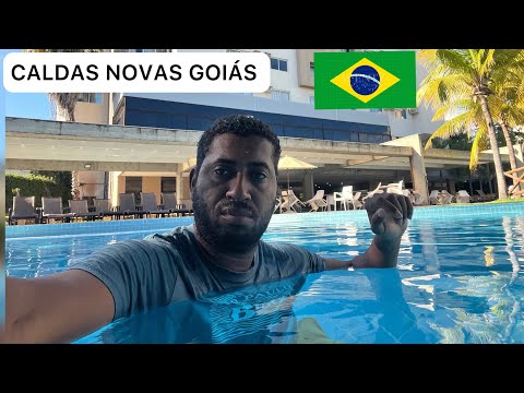 CALDAS NOVAS EM GOIÁS NO BRASIL .PRIMEIRAS IMPRESSÕES