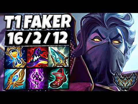 T1 Faker Kassadin vs Gragas [ MID ] Patch 13.4 Korea Challenger ✅