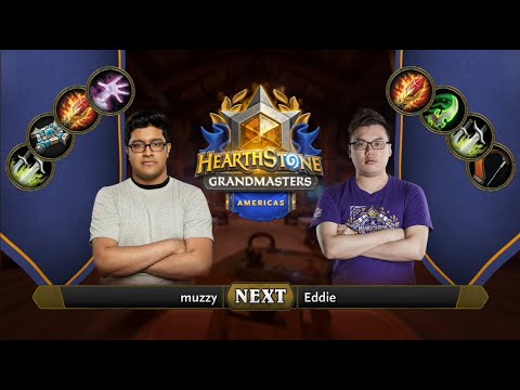 muzzy vs Eddie | 2021 Hearthstone Grandmasters Americas | Top 8 | Season 1 | Week 2