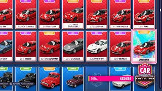 Forza Horizon 5 All Car Collection Rewards