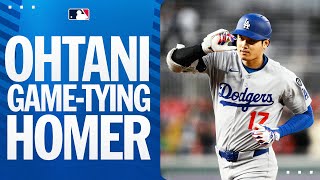 SHOHEI OHTANI, GAME-TYING HOMER! 💪 | 大谷翔平4号放つ