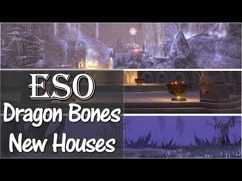 Elder Scrolls Online: DRAGON BONES - New Houses Tour