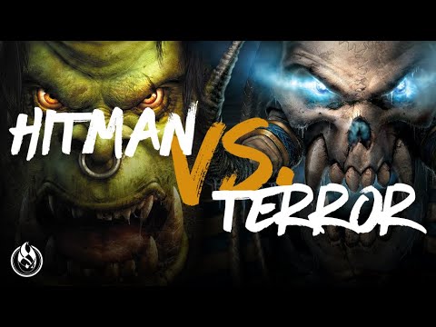 Fight Night: Hitman (Orc) vs TeRRoR (UD) w/Grubby & Kendric - Warcraft 3 Gameplay