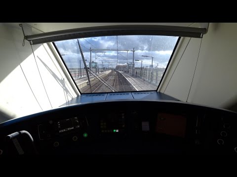 Train Driver's POV Almere - Schiphol - Hoofddorp SLT 2017