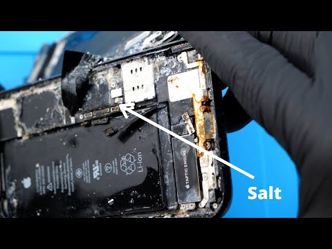 Can We Restore This Very Salty iPhone XR From the Ocean?