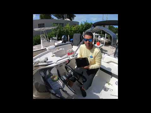 Simrad install- with custom acrylic