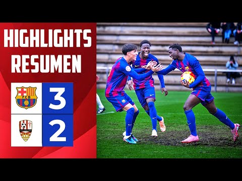 Barca Juvenil A 3-2 UD Logroñes | Highlights | Nuhu Fofana & Pedro Villar🎯| Remontada | Copa del Rey