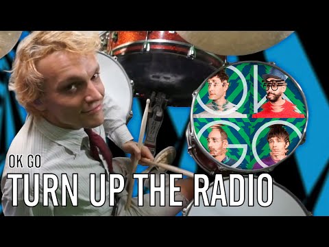 OK Go - Turn Up The Radio | Office Drummer [First Time Hearing]