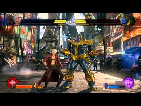 Marvel vs Capcom Infinite Dante Hyper Combos