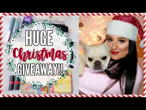 HUGE CHRISTMAS GIVEAWAY!! 3 Winners!! | Vlogmas Day #14 Video