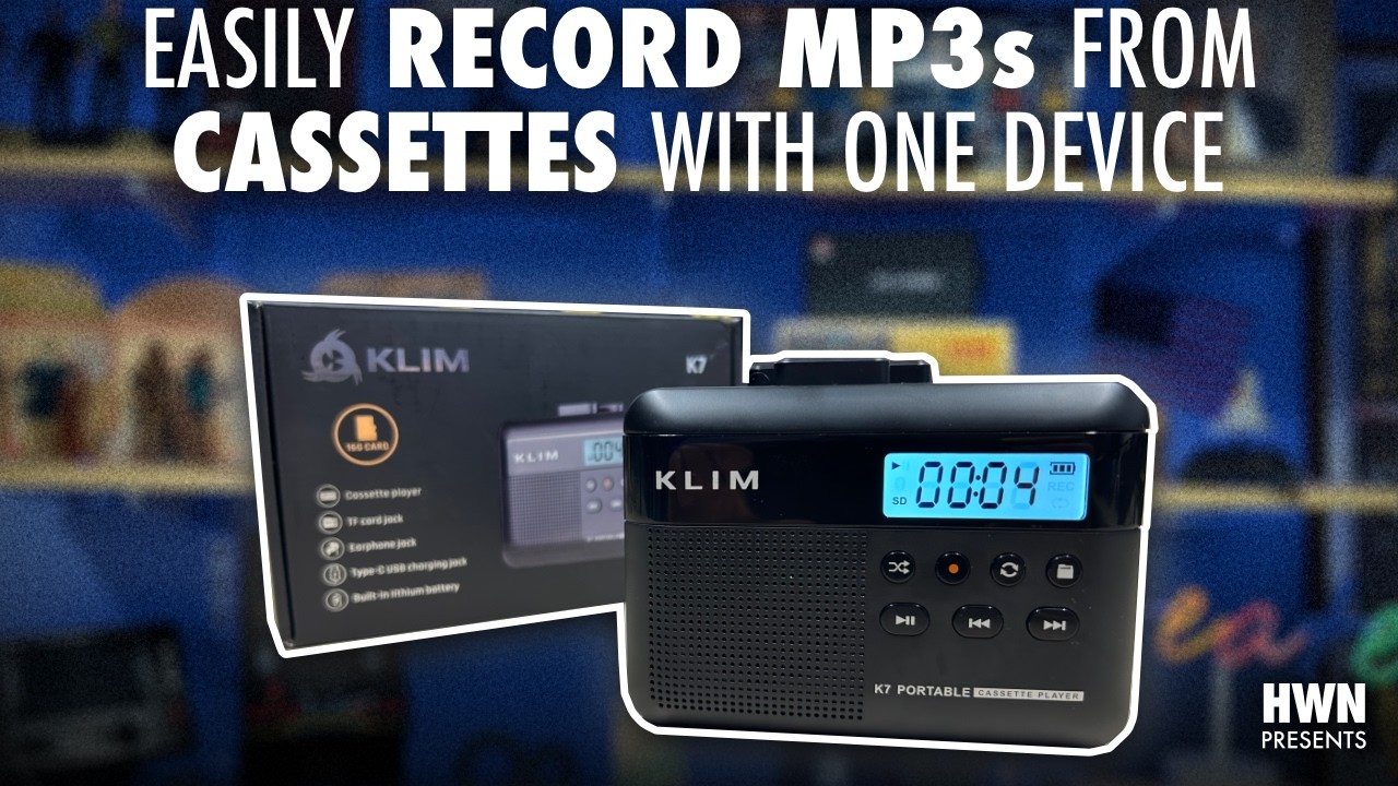 Easily Make MP3s of Cassettes • KLIM K7 Review and Testing