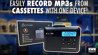Easily Make MP3s of Cassettes • KLIM K7 Review and Testing