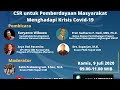 Webinar Dies Natalis PSdK ke 63 "CSR untuk Pemberdayaan Masyarakat Menghadapi Krisis Covid-19" Webinar Dies Natalis PSdK ke 63 "CSR untuk Pemberdayaan Masyarakat Menghadapi Krisis Covid-19"