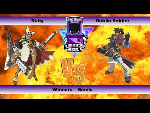 Flynn's Arcade 058 Winners Semis - Ruby (Ramlethal) Vs Goblin Soldier (Sol) Guilty Gear Xrd Rev