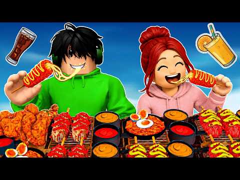 KUMAIN KAMI NG MASARAP | Mukbang Game | Roblox Tagalog