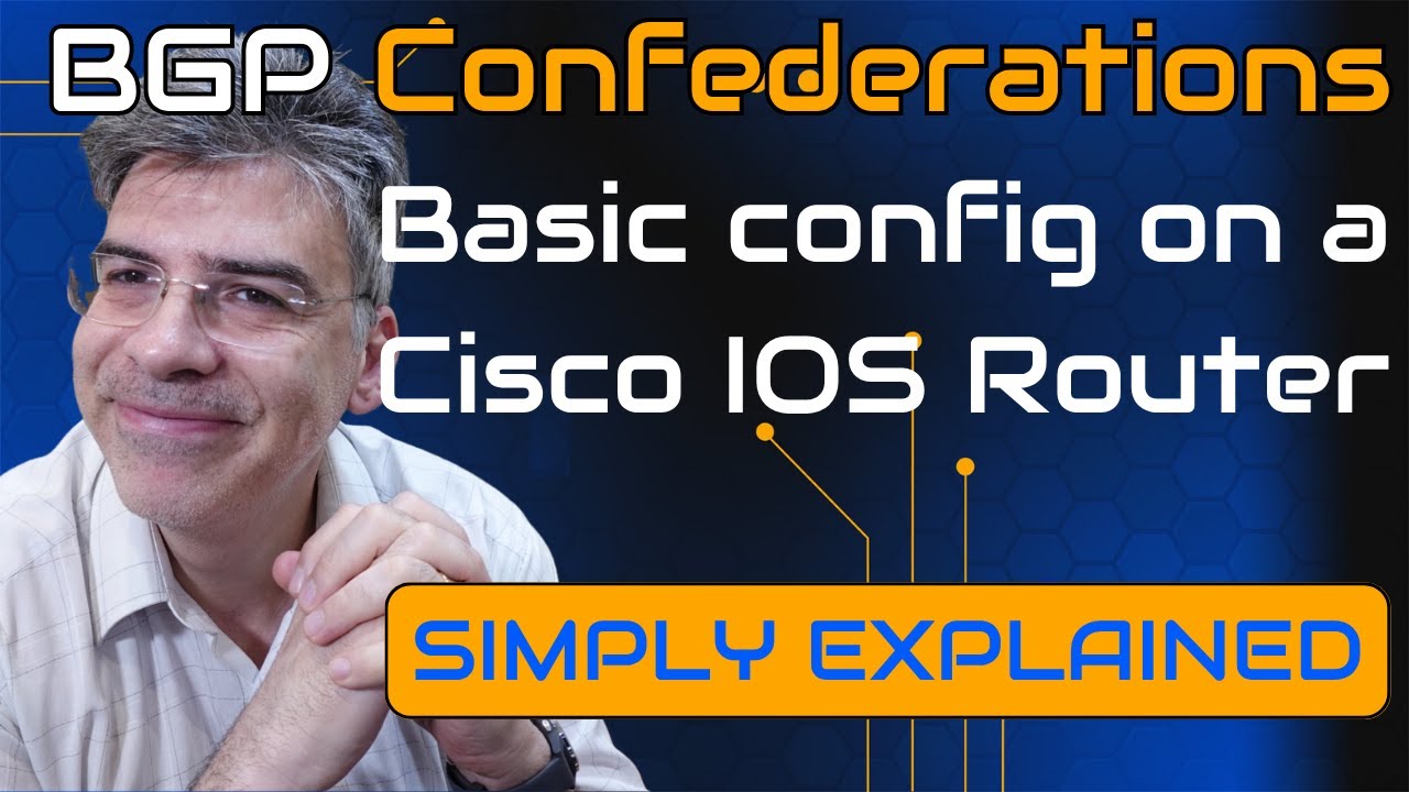 BGP - Confederations Basic Config on Cisco IOS