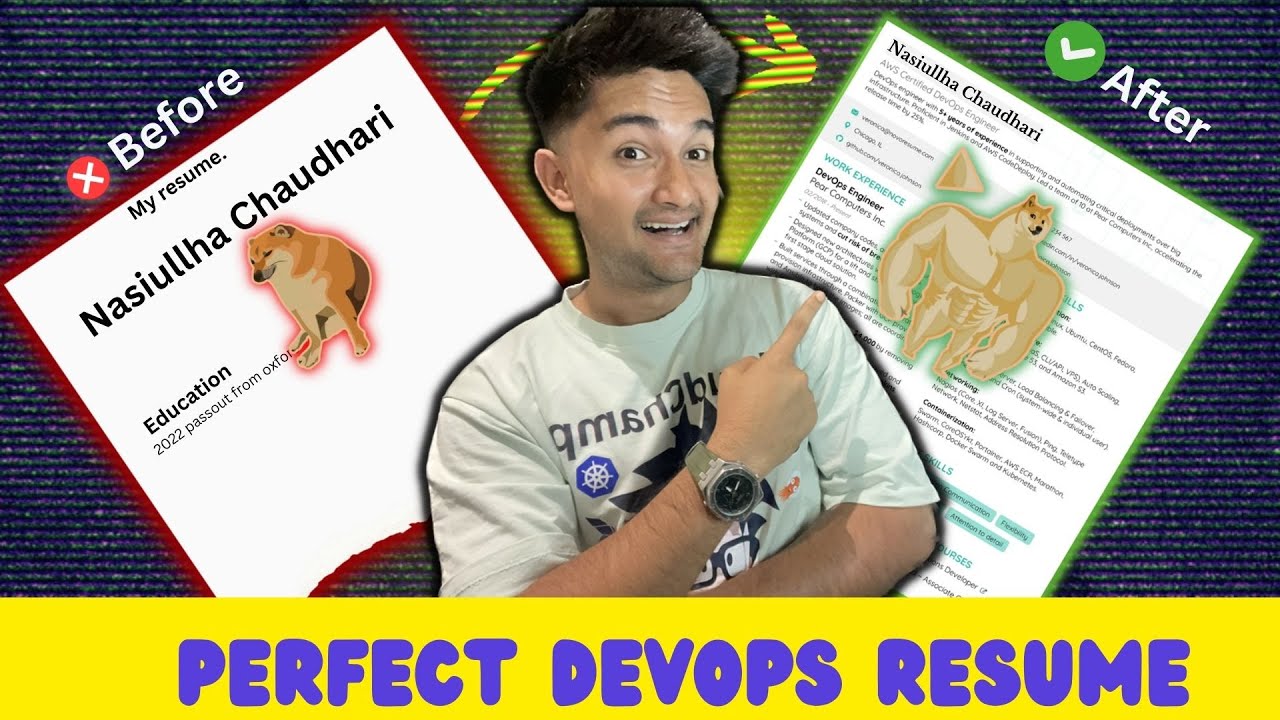 My DevOps Resume | How to Build DevOps Resume in 2025 [MUST WATCH]