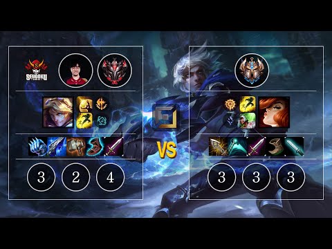 SG OdduGi Ezreal vs Miss Fortune Bot - KR GrandMaster Patch 10.11