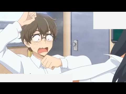 Bro is enjoying the view that i would like too.|Anime Moment|Anime Taihen|Don't toy with ms nagatoro