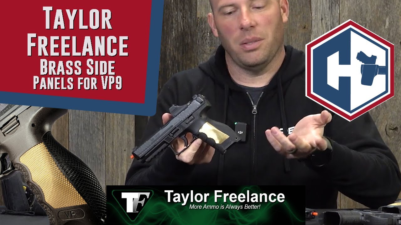 Taylor Freelance Brass Side Panels for VP9 — Now Compatible with A1 Series!