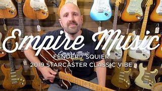 Video thumbnail for Fender Squier Classic Vibe Starcaster - EMPIRE MUSIC by Empire Music